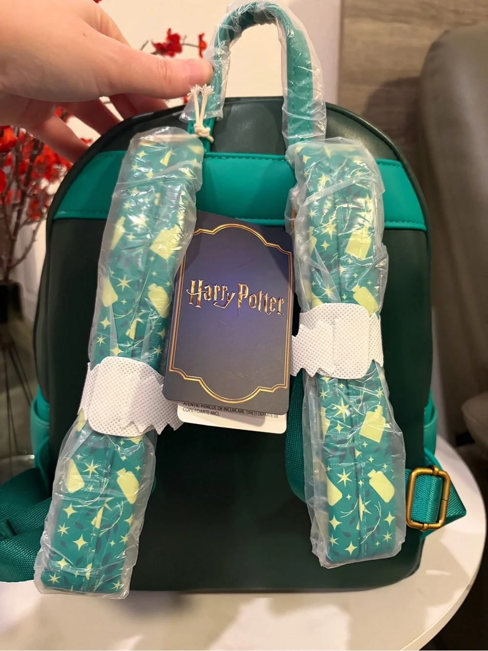 NWT Loungefly Harry Potter Herbology Mandrake Exclusive Mini Backpack
